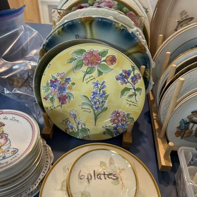 Misc. collectible plates