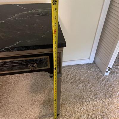 Marble top desk