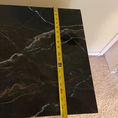 Marble top desk