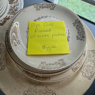 Misc. tea sets & dishes