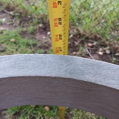 48" round Port side patio table with four captain's chairs