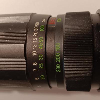 vintage Soligor Auto- zoom 1:4.5 35mm lens