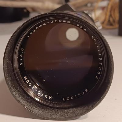 vintage Soligor Auto- zoom 1:4.5 35mm lens