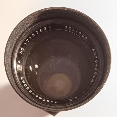 vintage Soligor Auto- zoom 1:4.5 35mm lens