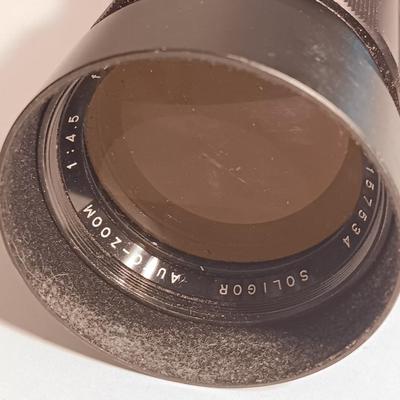 vintage Soligor Auto- zoom 1:4.5 35mm lens