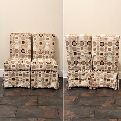 Parson Dining Chairs Set Of Four (4) ~*Read Details