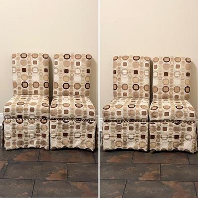Parson Dining Chairs Set Of Four (4) ~*Read Details