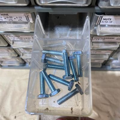 Screws and nuts cabinet
