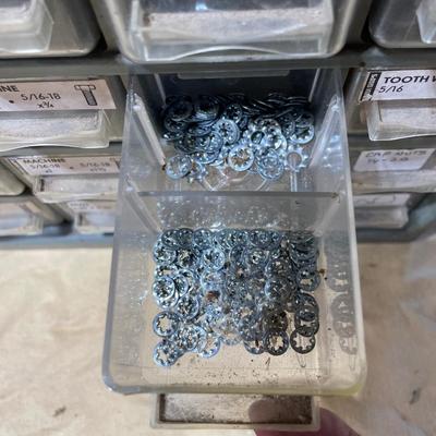 Screws and nuts cabinet