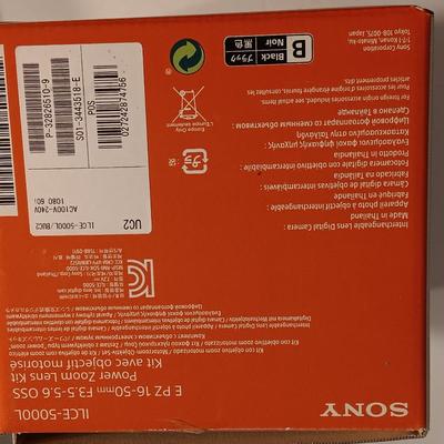 Sony X 5000 digital camera with accessories and case