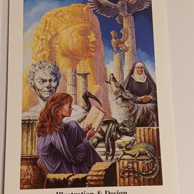 Silver Web magazine with featured artist Jill Bauman including six unique prints