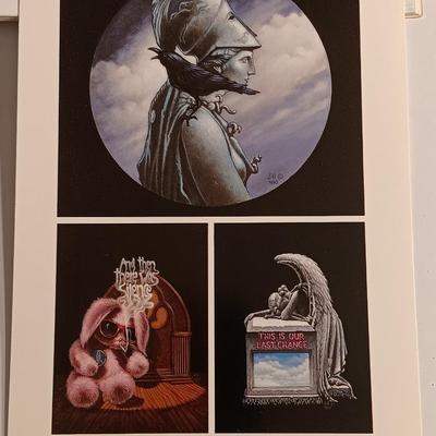 Silver Web magazine with featured artist Jill Bauman including six unique prints