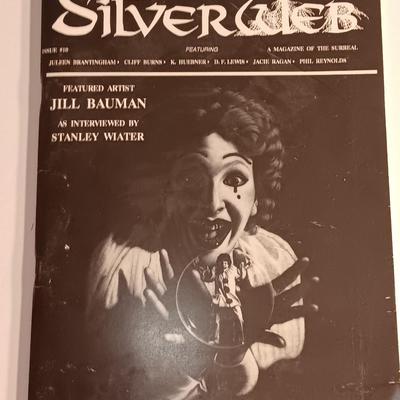 Silver Web magazine with featured artist Jill Bauman including six unique prints