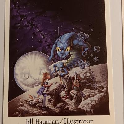 Silver Web magazine with featured artist Jill Bauman including six unique prints