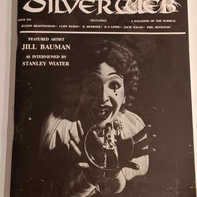 Silver Web magazine with featured artist Jill Bauman including six unique prints