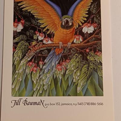 Silver Web magazine with featured artist Jill Bauman including six unique prints