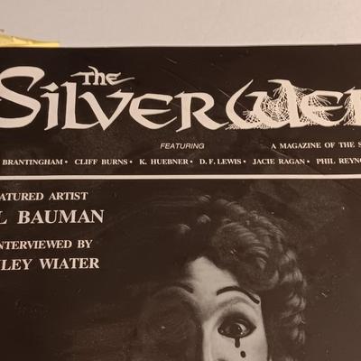 Silver Web magazine with featured artist Jill Bauman including six unique prints