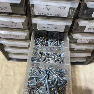 Screw asst cabinet