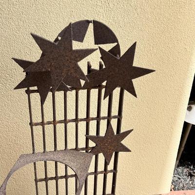Metal Planter Holder With Terracotta Planters ~ *Read Details