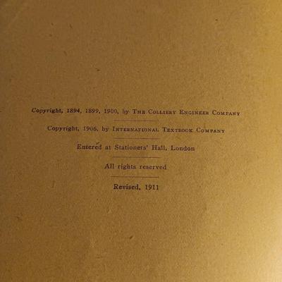 1922 Antique International Correspondence Schools - Water color - Ornamental Drawing