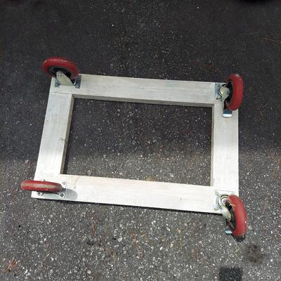 Two Wooden Rolling Caddies and more (G-BBL)