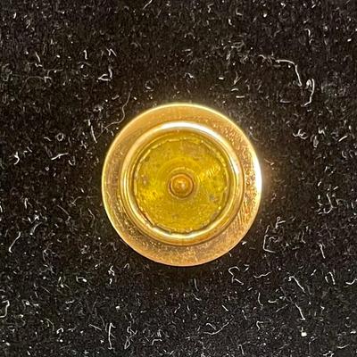 VTG 10k Hughes Aircraft Company 5 Years Gold Blue Enamel Screwback Lapel Pin