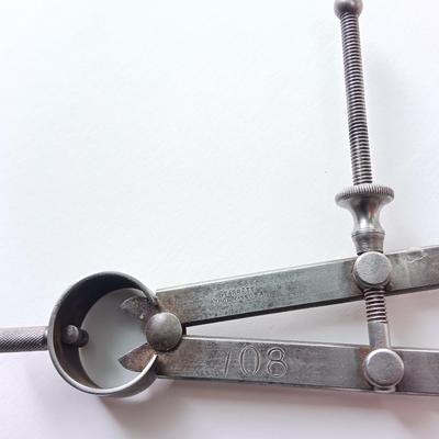 Vintage calipers and measuring tools