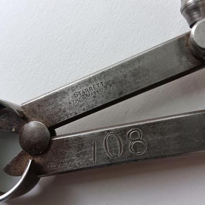 Vintage calipers and measuring tools