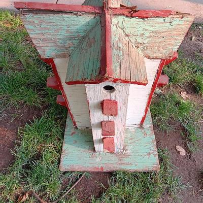 Antique Martin bird house