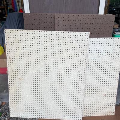 Peg board sheets