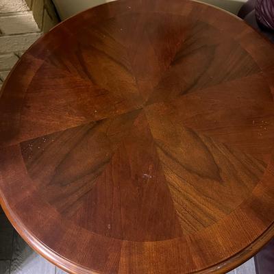 Matching Pair Vintage Side Drum Tables