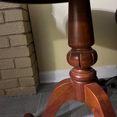 Matching Pair Vintage Side Drum Tables