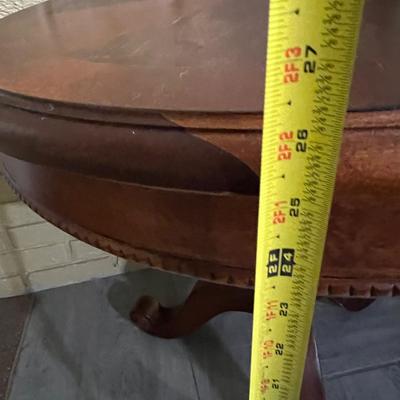 Matching Pair Vintage Side Drum Tables