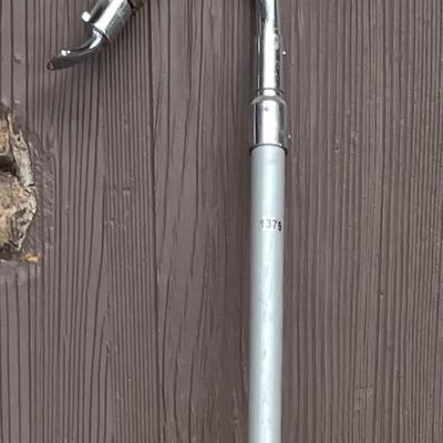 Water gutter cleaner hose attachment