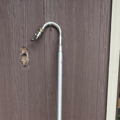 Water gutter cleaner hose attachment