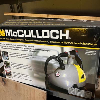 McCulloch Heavy Duty Steam Cleaner MC1275