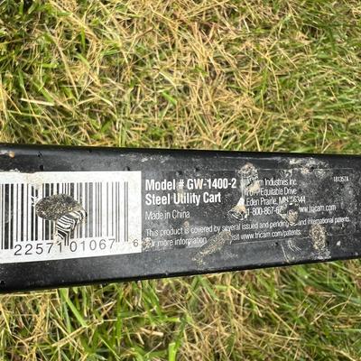 GroundWork Heavy Duty Steel Barn Cart Wagon GW-1400-2