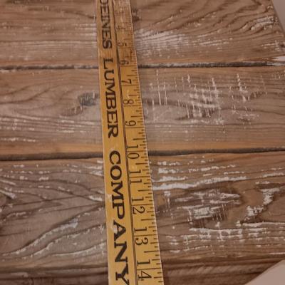 Farmhouse style wooden box with lid and antique cutting boards