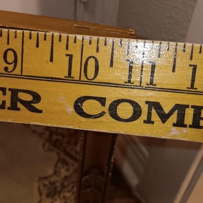 Antique gold framed mirror with a beautiful rubber backed throw rug