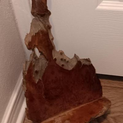 Small Burl wood shelf, Neat old walking stick, Long beach boardwalk Hurricane Sandy and more