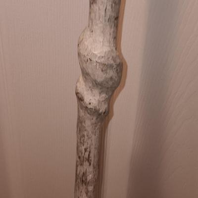 Small Burl wood shelf, Neat old walking stick, Long beach boardwalk Hurricane Sandy and more