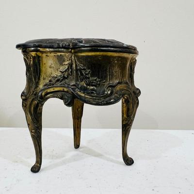 Antique DEPOSE 398 Jewelry Chest~ Read Details