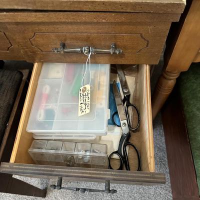 Sewing table & chair