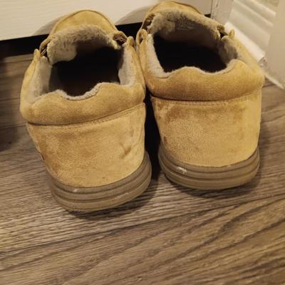 Brand new size 14 sketcher shoes and a pair of sketchers slippers