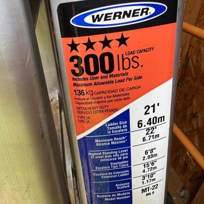 Werner Multipurpose 21' Ladder MT-22