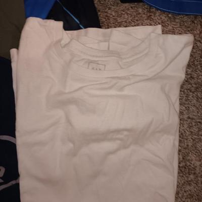 Men's Size large clothes - shirts - shorts- sports pants and jackets