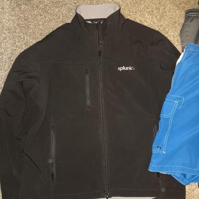 Men's Size large clothes - shirts - shorts- sports pants and jackets