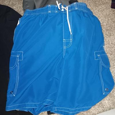 Men's Size large clothes - shirts - shorts- sports pants and jackets