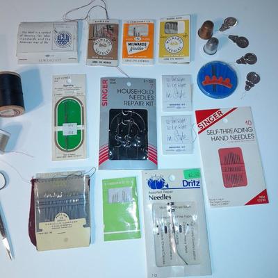 Assortment of sewing needles - Union made and newer