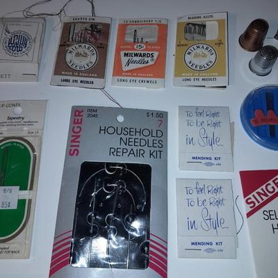 Assortment of sewing needles - Union made and newer